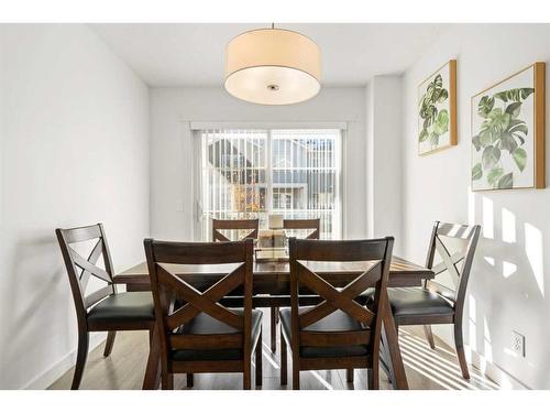 317 Redstone View Ne, Calgary, AB - Indoor Photo Showing Dining Room