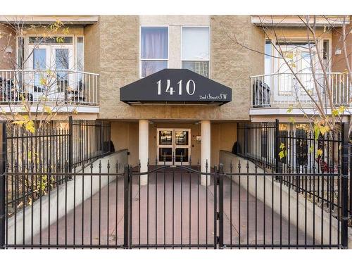 405-1410 2 Street Sw, Calgary, AB - Outdoor With Balcony With Exterior