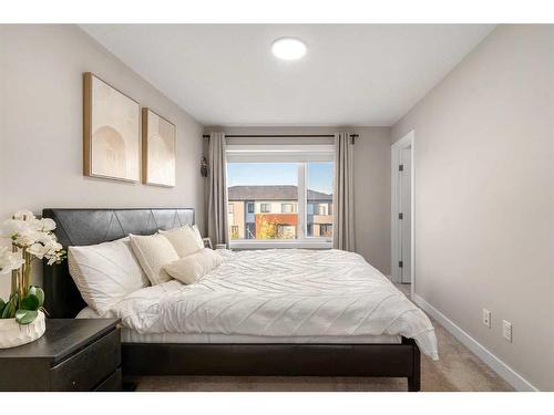 53 Homestead Boulevard Ne, Calgary, AB - Indoor Photo Showing Bedroom