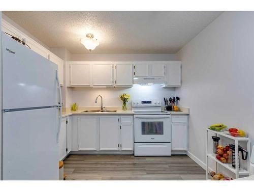 25-1155 Falconridge Drive Ne, Calgary, AB - Indoor Photo Showing Kitchen With Double Sink