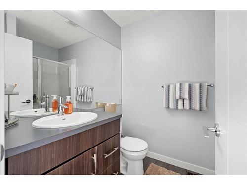 262 Fireside Drive, Cochrane, AB - Indoor Photo Showing Bathroom