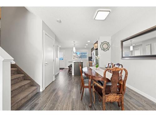 262 Fireside Drive, Cochrane, AB - Indoor Photo Showing Dining Room