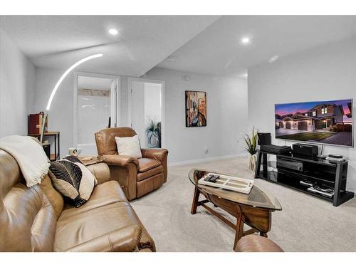 884 Seton Circle Se, Calgary, AB - Indoor Photo Showing Living Room