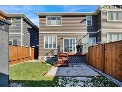 884 Seton Circle Se, Calgary, AB - Outdoor With Deck Patio Veranda With Exterior