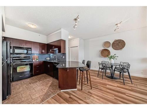 1107-8710 Horton Road, Calgary, AB - Indoor Photo Showing Kitchen