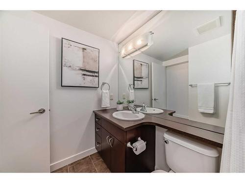 1107-8710 Horton Road, Calgary, AB - Indoor Photo Showing Bathroom