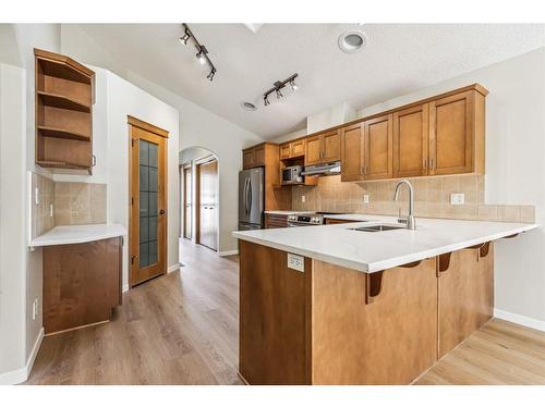 22 West Springs Court Sw, Calgary, AB - Indoor Photo Showing Kitchen With Upgraded Kitchen