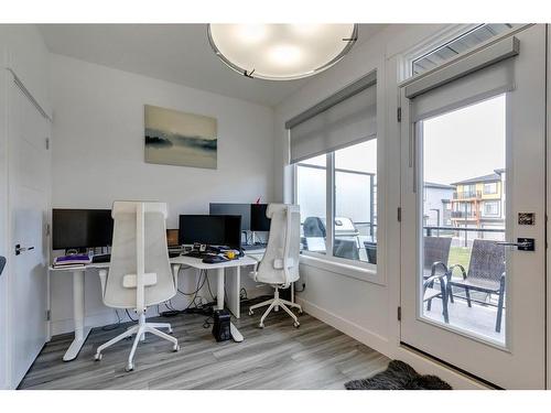 400 Seton Passage Se, Calgary, AB - Indoor Photo Showing Office