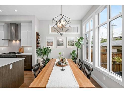 2343 22 Avenue Sw, Calgary, AB - Indoor Photo Showing Dining Room