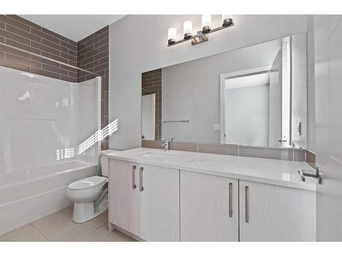 222 Redstone Crescent North, Calgary, AB - Indoor Photo Showing Bathroom