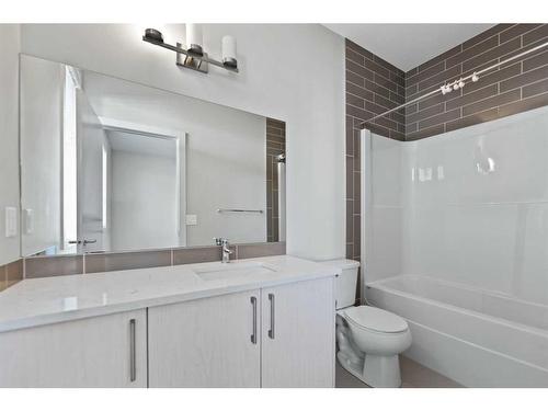 222 Redstone Crescent North, Calgary, AB - Indoor Photo Showing Bathroom