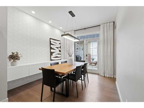 153 Burma Star Road Sw, Calgary, AB - Indoor Photo Showing Dining Room