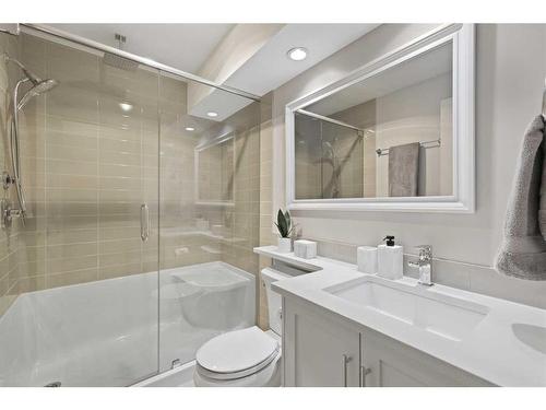 153 Burma Star Road Sw, Calgary, AB - Indoor Photo Showing Bathroom