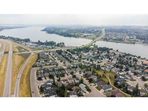 176 Cove Crescent, Chestermere, AB - Outdoor With Body Of Water With View