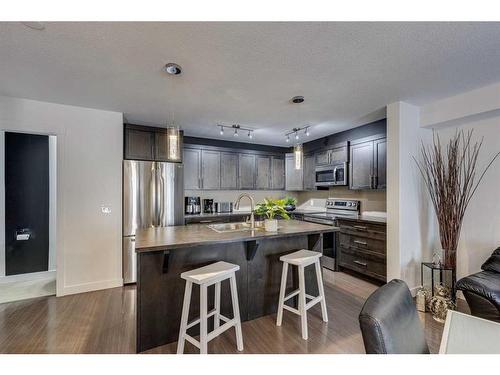 308 Redstone View Ne, Calgary, AB - Indoor Photo Showing Kitchen With Stainless Steel Kitchen With Upgraded Kitchen