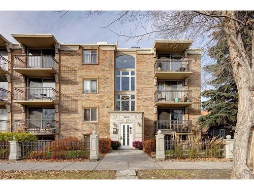 303-1420 Memorial Drive Nw, Calgary, AB - Outdoor With Balcony