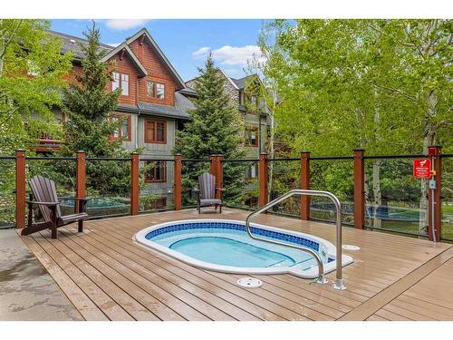 202-150 Crossbow Place, Canmore, AB - Outdoor With Deck Patio Veranda