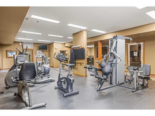 202-150 Crossbow Place, Canmore, AB - Indoor Photo Showing Gym Room