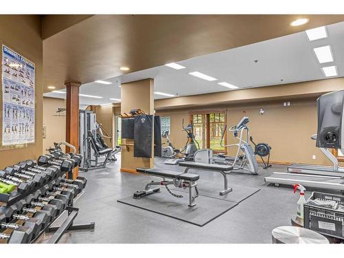 202-150 Crossbow Place, Canmore, AB - Indoor Photo Showing Gym Room