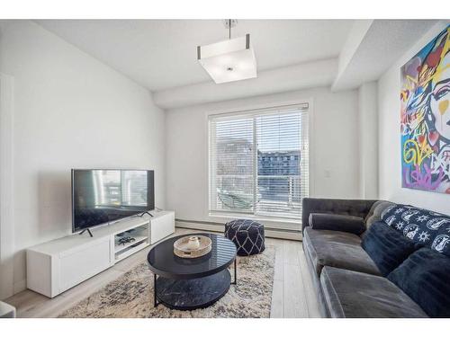 2207-76 Cornerstone Passage Ne, Calgary, AB - Indoor Photo Showing Living Room