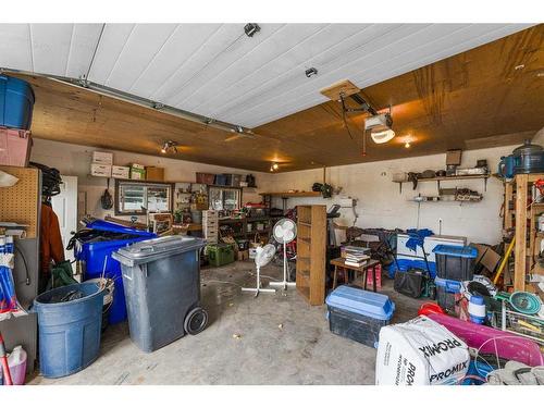 5309 Silverthorn Road, Olds, AB - Indoor Photo Showing Garage