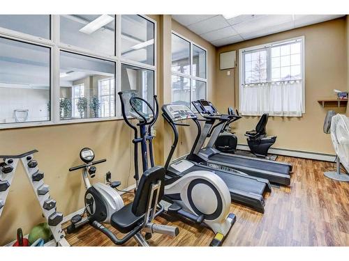 327-728 Country Hills Road Nw, Calgary, AB - Indoor Photo Showing Gym Room