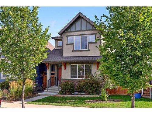 241 Mahogany Parade Se, Calgary, AB - Outdoor With Facade