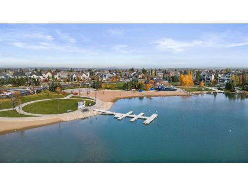 241 Mahogany Parade Se, Calgary, AB - Outdoor With Body Of Water With View