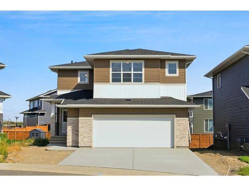 235 Dawson Harbour Court, Chestermere, AB - Outdoor With Facade