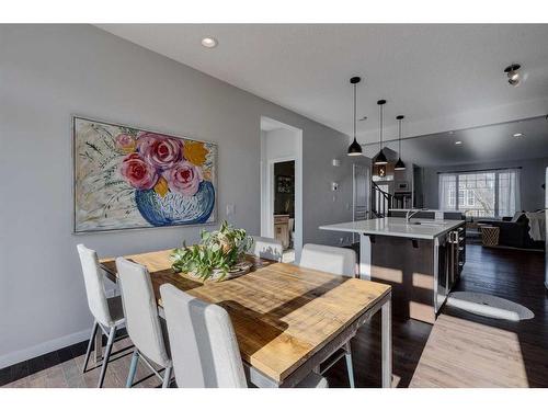 79 Cranford Park Se, Calgary, AB - Indoor Photo Showing Dining Room