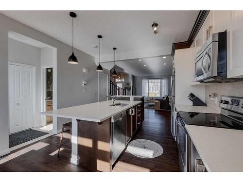 79 Cranford Park Se, Calgary, AB - Indoor Photo Showing Kitchen With Upgraded Kitchen