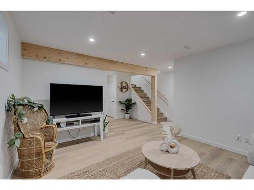 79 Cranford Park Se, Calgary, AB - Indoor Photo Showing Living Room