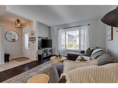 79 Cranford Park Se, Calgary, AB - Indoor Photo Showing Living Room