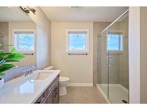 48 Shawnee Green Sw, Calgary, AB - Indoor Photo Showing Bathroom