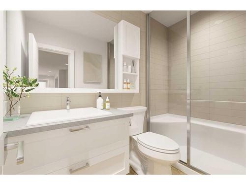 908-210 18 Avenue Sw, Calgary, AB - Indoor Photo Showing Bathroom