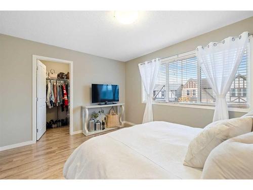 2037 New Brighton Park Se, Calgary, AB - Indoor Photo Showing Bedroom