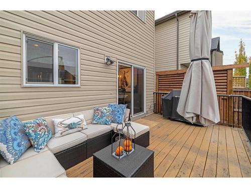 2037 New Brighton Park Se, Calgary, AB - Outdoor With Deck Patio Veranda With Exterior