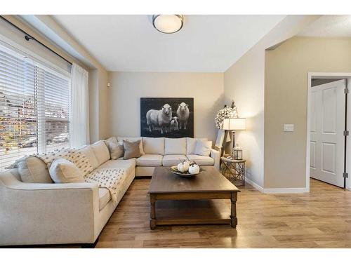 2037 New Brighton Park Se, Calgary, AB - Indoor Photo Showing Living Room