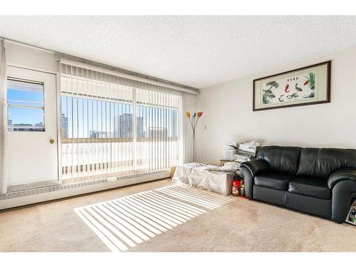 2611-221 6 Avenue Se, Calgary, AB - Indoor Photo Showing Living Room