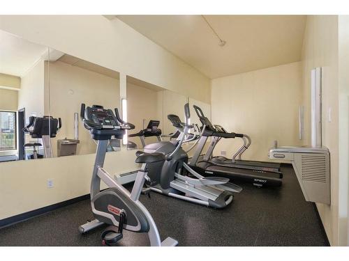 2611-221 6 Avenue Se, Calgary, AB - Indoor Photo Showing Gym Room