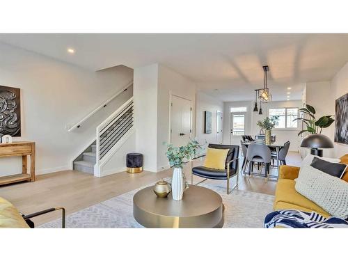 367 Sage Hill Rise Nw, Calgary, AB - Indoor Photo Showing Living Room