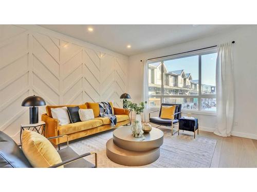 367 Sage Hill Rise Nw, Calgary, AB - Indoor Photo Showing Living Room