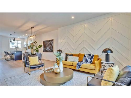 367 Sage Hill Rise Nw, Calgary, AB - Indoor Photo Showing Living Room