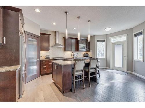 106 Autumn Gardens Se, Calgary, AB - Indoor Photo Showing Kitchen With Upgraded Kitchen