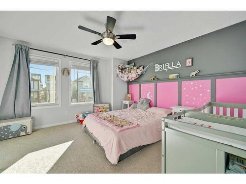 131 Prestwick Villas Se, Calgary, AB - Indoor Photo Showing Bedroom