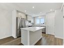 20158 45 Street Se, Calgary, AB  - Indoor Photo Showing Kitchen With Stainless Steel Kitchen With Upgraded Kitchen 