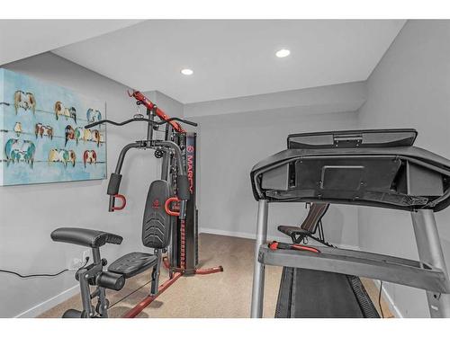 303 Coral Sands Terrace Ne, Calgary, AB - Indoor Photo Showing Gym Room