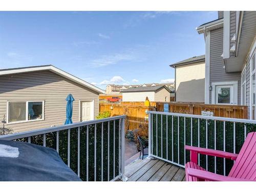 32 Clydesdale Crescent, Cochrane, AB - Outdoor With Deck Patio Veranda With Exterior