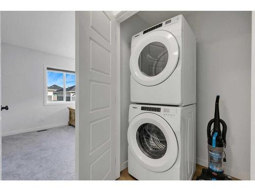 118-137 Red Embers Link Ne, Calgary, AB - Indoor Photo Showing Laundry Room