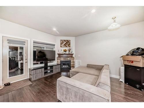 4803 4 Street, Calgary, AB - Indoor Photo Showing Living Room With Fireplace